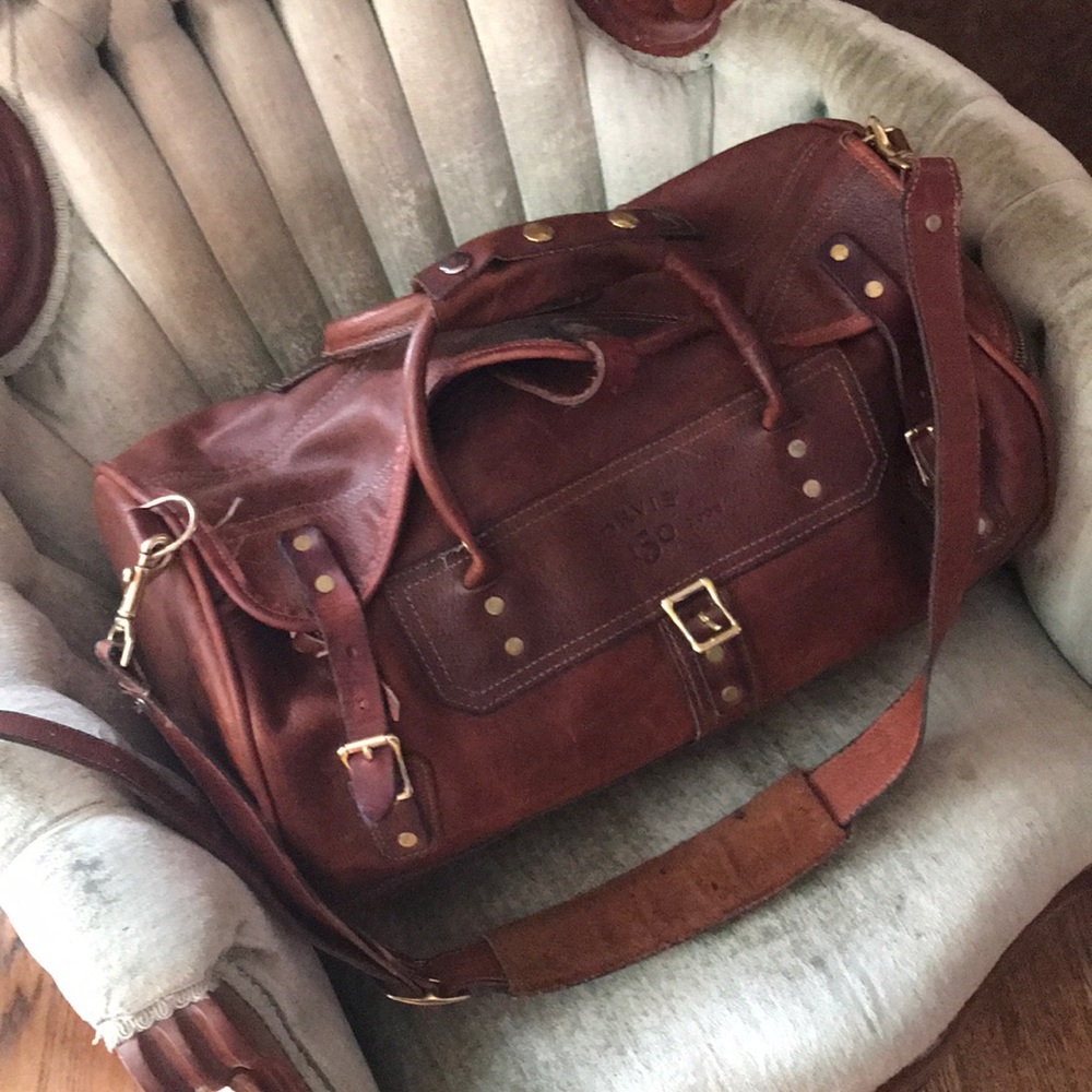 Vintage Orvis over the shoulder night satchel